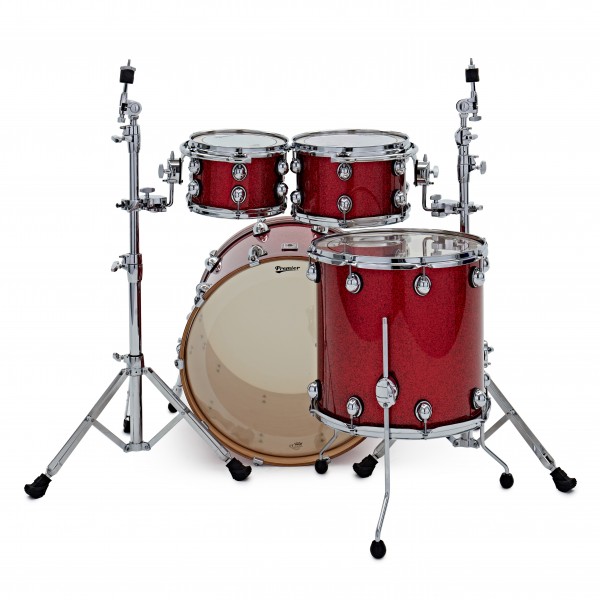 Premier Genista Classic 22" 4pc Shell Pack, Red Sparkle