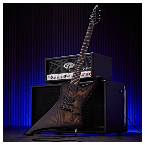 Harlem Z Electric Guitar by Gear4music, Black