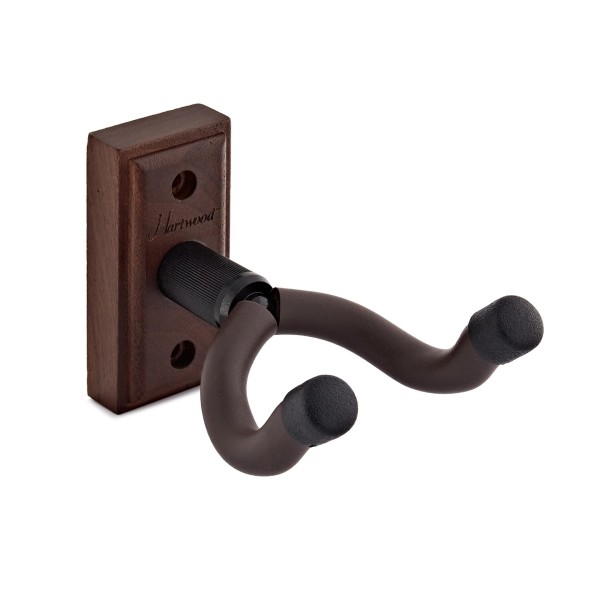 Hartwood Guitar Wall Hangers Walnut, 3 Pack