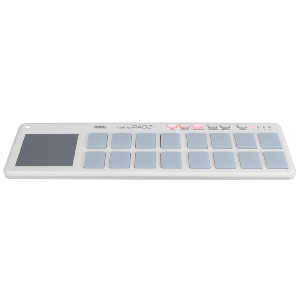 Korg nanoPAD2 USB MIDI Controller, White