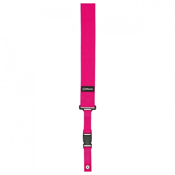 DiMarzio ClipLock Quick Release Guitar Strap, Pink