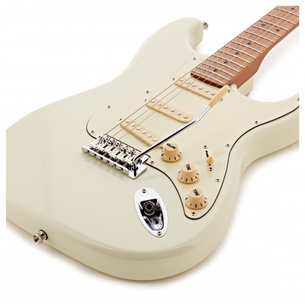 JET Guitars JS-300 Roasted Maple, Olympic White