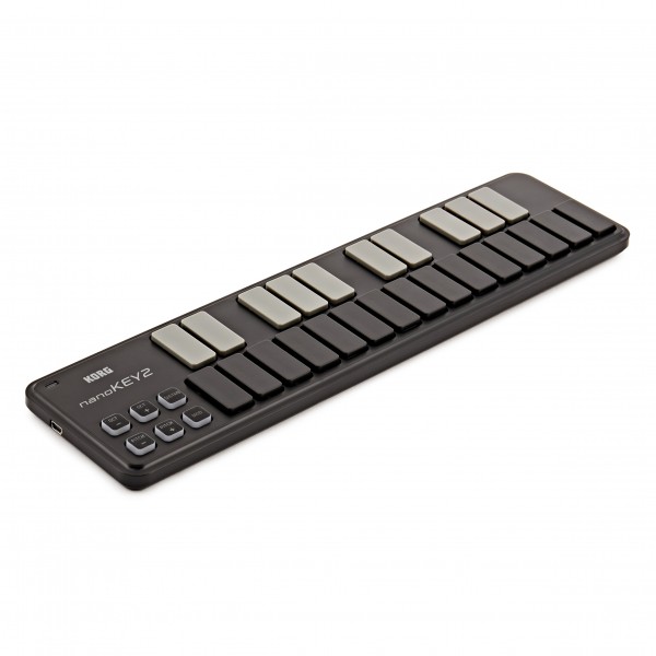Korg nanoKEY2 USB MIDI Controller, Black