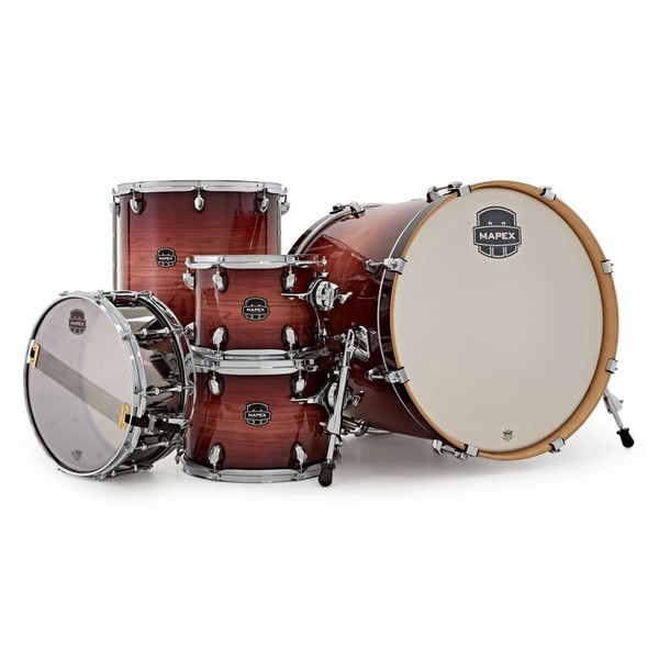 Mapex Armory 22" LA Fusion 5pc Shell Pack w/Bag Set, Redwood Burst