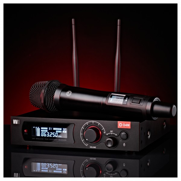 G4M True Diversity Single Wireless System, Handheld Mic