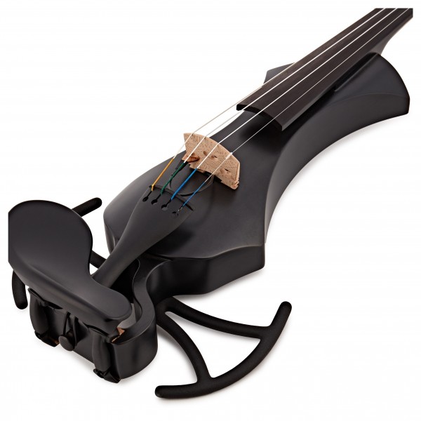 GEWA Novita 3.0 Electric Violin with adapter, Black