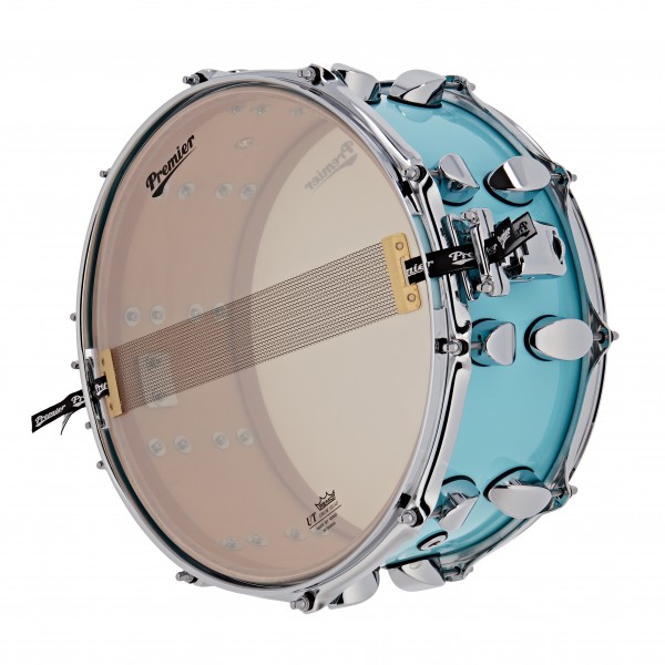 Premier Elite 14" x 6.5" Snare Drum, Baby Blue