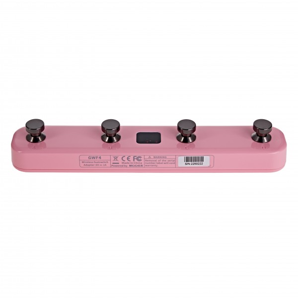 Mooer GTRS Wireless Footswitch, Pink