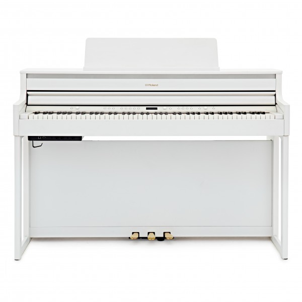 Roland HP704 Digital Piano, White
