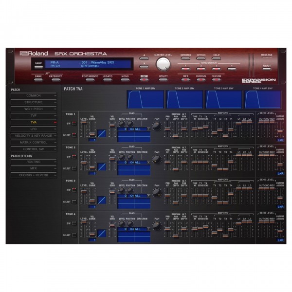 Roland Cloud SRX Orchestra Virtual Instrument