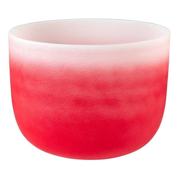 Sela 14" Red Crystal Singing Bowl, Root Chakra