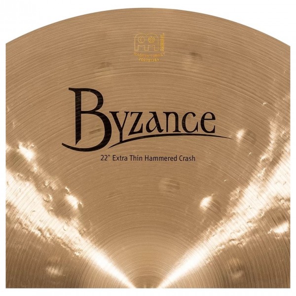 Meinl Byzance Traditional 22" Extra Thin Hammered Crash
