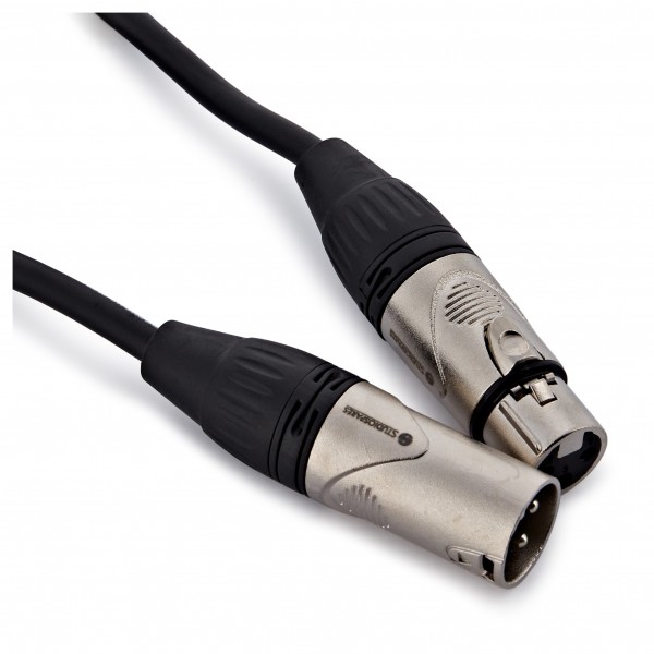 Studiospares Standard XLR (M) - XLR (F) Cable , 2.5m