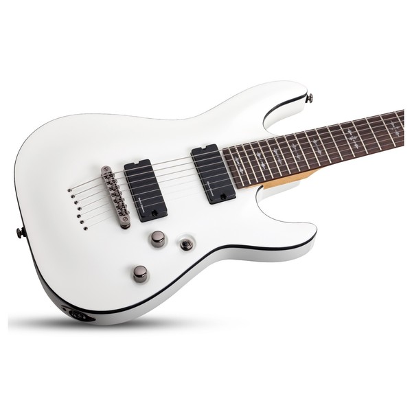 Schecter Demon-7 7 String, Vintage White