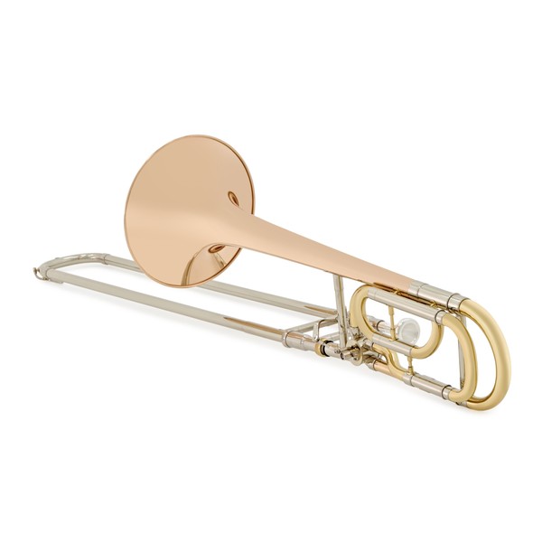 Coppergate Professional Bb/F Trombone with Closed Wrap by Gear4music