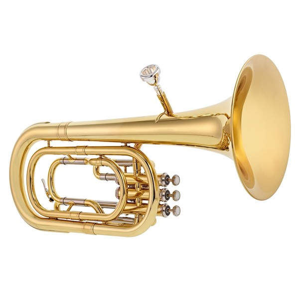 Jupiter JBR730 Baritone Horn, Clear Lacquer