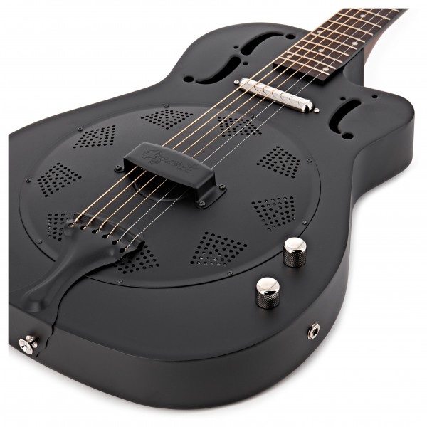 Ozark Slimline Resonator with Cutaway, Black