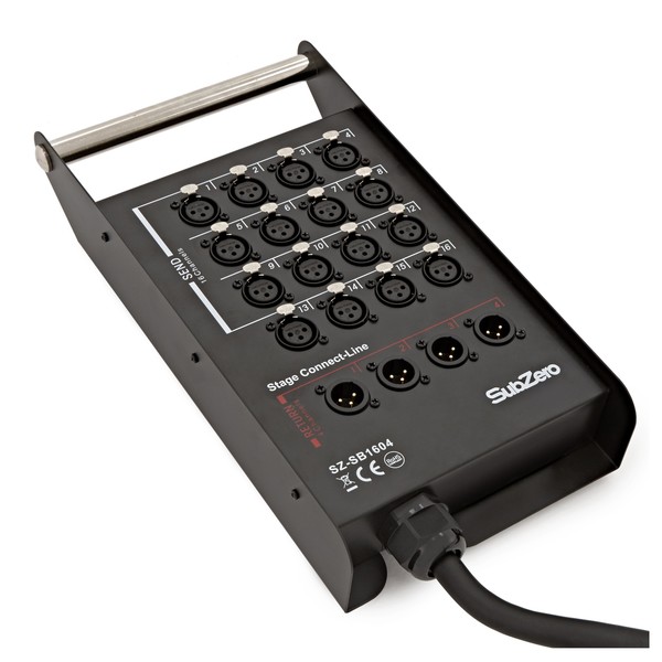 SubZero 20 Channel Stage Box, 16 In / 4 Out, 25m