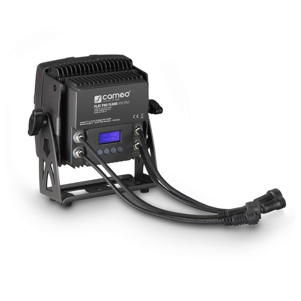 Cameo Flat Pro Flood 600 IP65 Outdoor Flood Light, Black