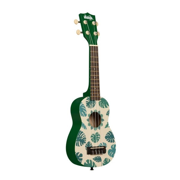 Kala Ukadelic Soprano Ukulele, Monstera