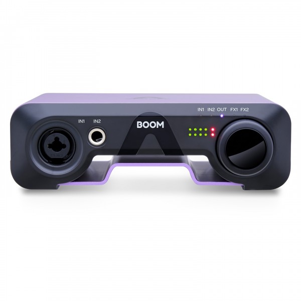 Apogee BOOM 2x2 USB Audio Interface with Hardware DSP FX