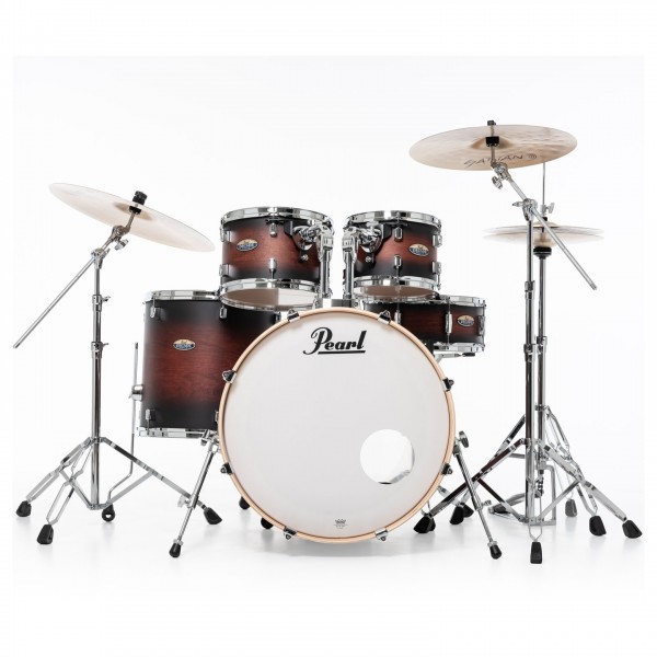 Pearl Decade Maple 22" Am Fusion w/Hardware, Satin Brown Burst