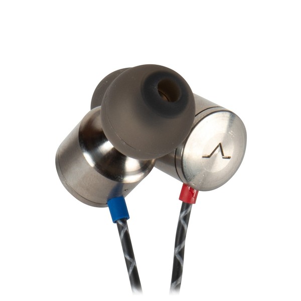 Flare Audio Jet 3 Earphones with Controls and Mic, Titanium