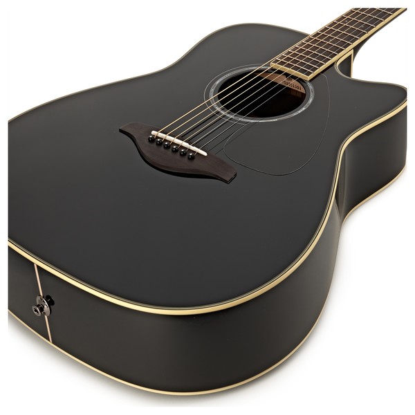 Yamaha FGX830C Electro Acoustic Guitar, Black