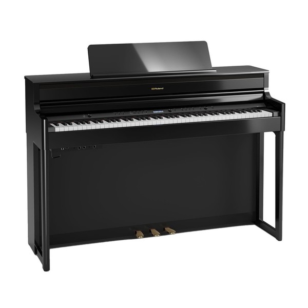 Roland HP704 Digital Piano Package, Polished Ebony