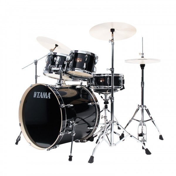 Tama Imperialstar 22" 5pc Drum Kit, Hairline Black