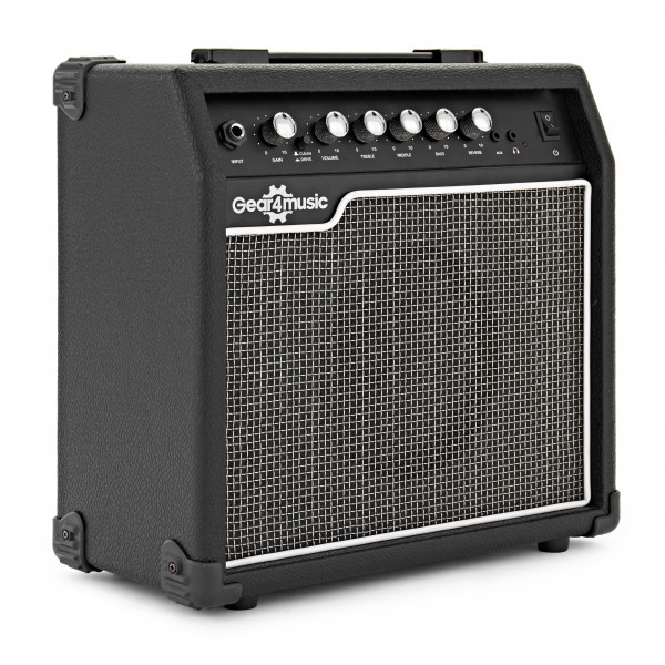 20W Electric Guitar Amplifier by Gear4music