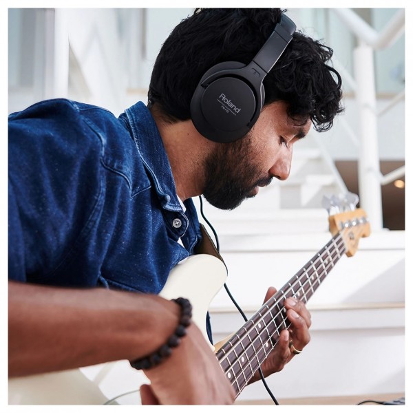 Roland RH-5 Closed Stereo Headphones, Pack of 5