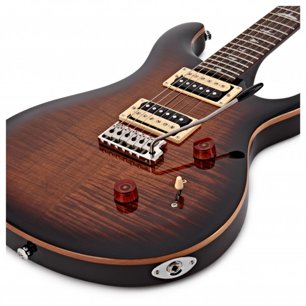 PRS SE Custom 24, Black Gold Sunburst