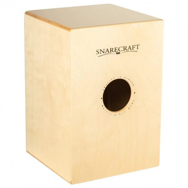 Meinl Snarecraft Cajon, 18 inch, Heart Ash Frontplate