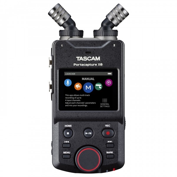 Tascam Portacapture X6 Multi-track Handheld Recorder with Windscreen