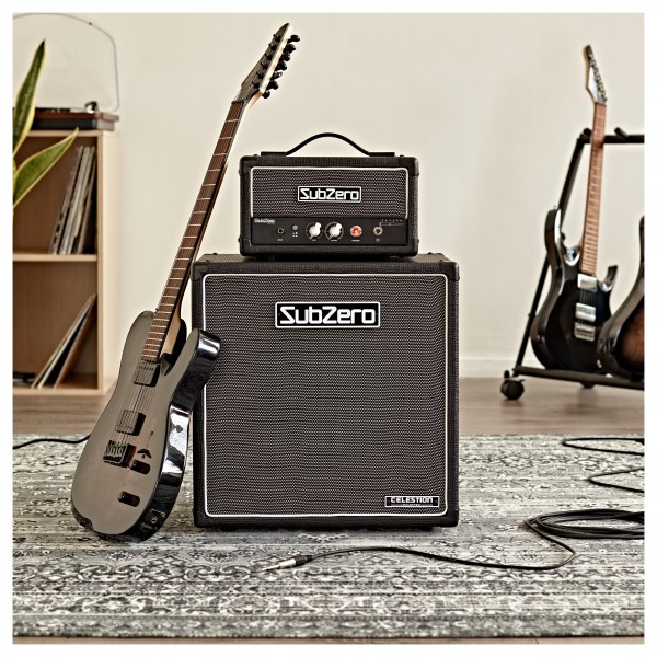 SubZero Saturn-5V Tube Amp Head, Black