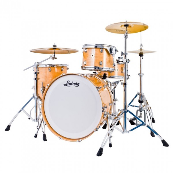 Ludwig Continental 22" 4pc Shell Pack, Natural Maple