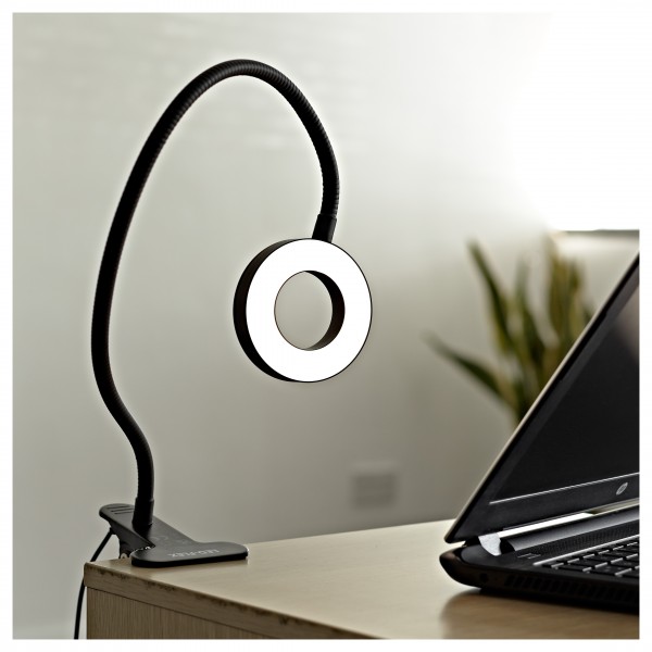 Flexible 3" LED Ring Light by Gear4music