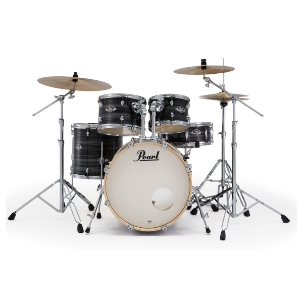 Pearl Export 20" Fusion Drum Kit, Graphite Silver Twist