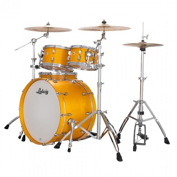 Ludwig Neusonic 22" MOD2 4pc Shell Pack, Satin Gold Slumbers