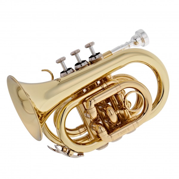 Stagg TR245S Pocket Trumpet, Lacquer
