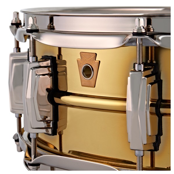 Ludwig 14 x 5" Super Series Brass w/Nickel HW Snare Drum