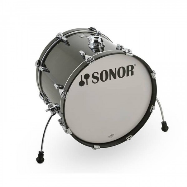 Sonor AQ2 Safari 4pc Shell Pack, Transparent Black