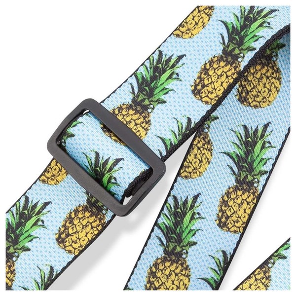 Levy's MP2FS-001 Prints Polyester w/ Leather Ends 2" Fruit Salad, Pineapple