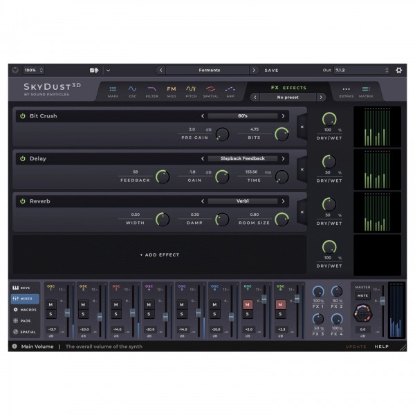 Sound Particles SkyDust 3D