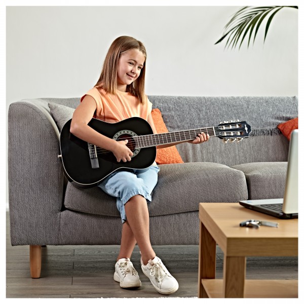 Junior 1/2 Classical Guitar by Gear4music, Union Jack