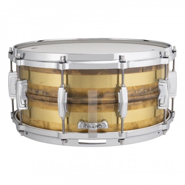 Ludwig 14 x 6.5" Raw Bronze Striped Snare