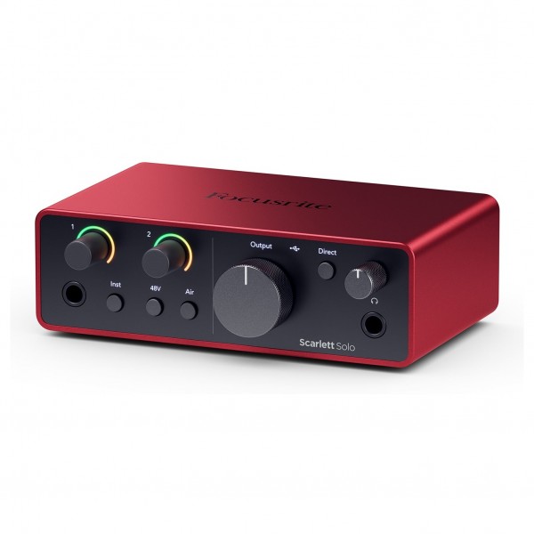 Focusrite Scarlett Solo Studio 4th Gen Recording Pack
