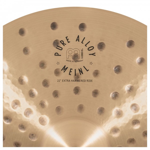 Meinl 22" Pure Alloy Extra Hammered Ride