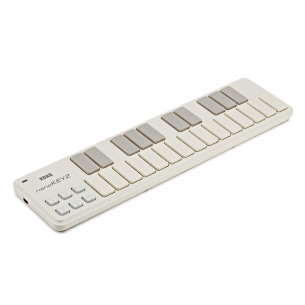 Korg nanoKEY2 USB MIDI Controller, White